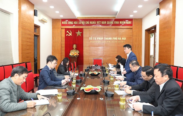 Ban Pháp chế HĐND Thành phố giám sát hoạt động quản lý Nhà nước đối với tổ chức hành nghề luật sư, tổ chức đấu giá tại Sở Tư pháp